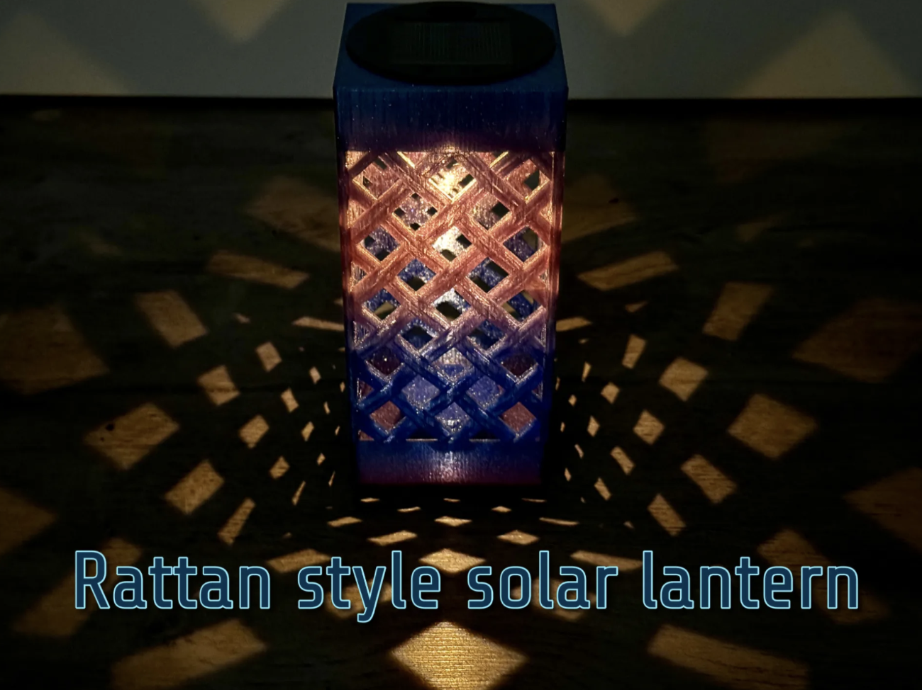 RATTERN STYLE LANTERN